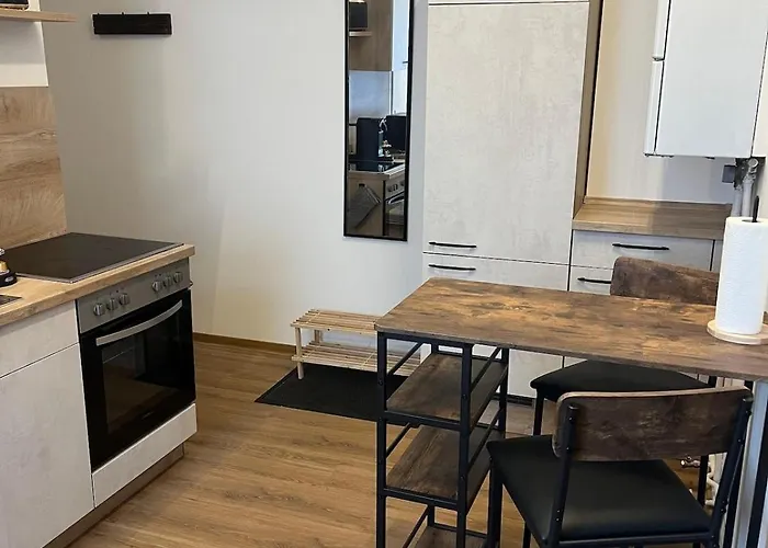 Five O - Businessapartment Precht - Queensize Bett شقة فيتينبيرغ