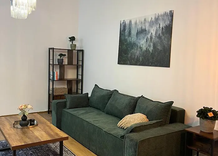 شقة Five O - Businessapartment Precht - Queensize Bett *